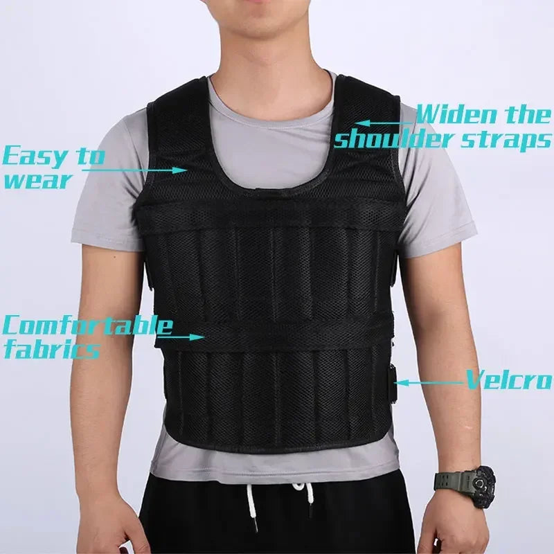 Adjustable Workout Loading Jacket